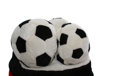Fußballhut "FAN" Deutschland, Fahne, Fußball, Plüschhut