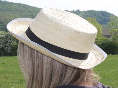 Strohhut Größe ca. 58 cm, Sommer, Sonne, Sonnenschein