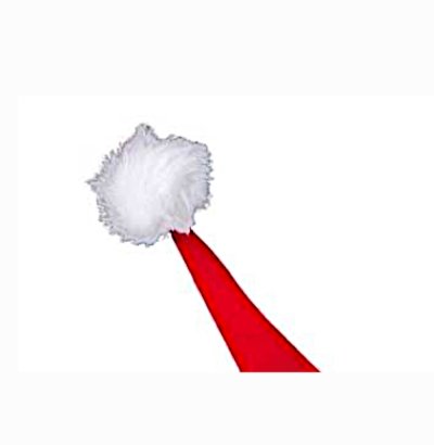 Nikolausmütze extra lang Weihnachtsmann Weihnachten 100 cm