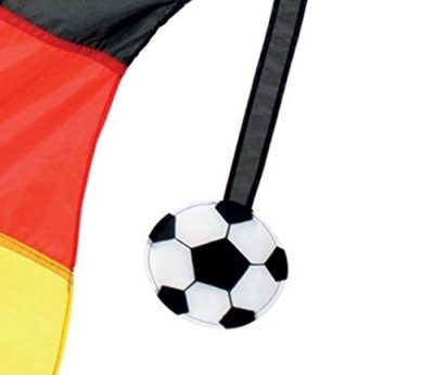 Windfahne "FAN" Deutschland Fanartikel schwarz-rot-gold