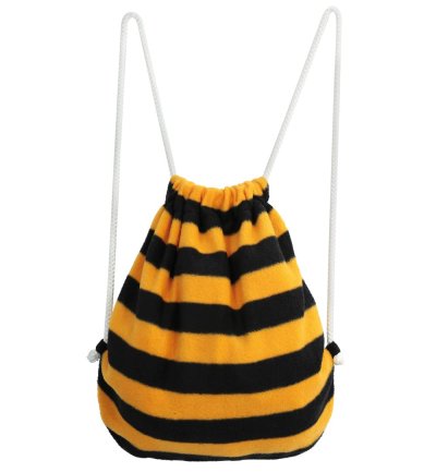 Turnbeutel Biene Hummel Rucksack Accessoire Beutel Zubehör für Kostüme Sammelbeutel