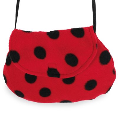 Fleece-Taschen, Marienkäfer, Karneval, Mottoparty, Accessoire
