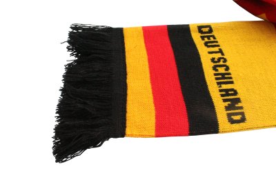 Schal "FAN" Deutschland Strick Fanartikel