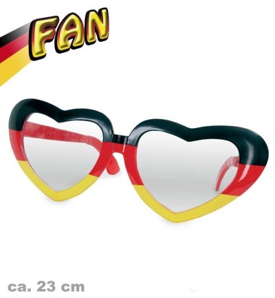 3-tlg. Fußball Fan Set, Deutschland, EM, WM
