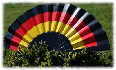 Fächer FAN, Deutschland, Accessoire, Fußball, WM, EM