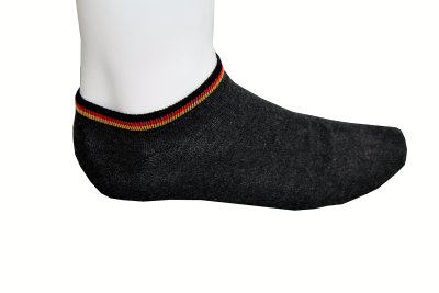 Sneakersocken Fan, dunkelgrau, Unisex, Deutschland