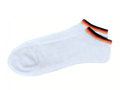 Sneakersocken Fan, weiß, Unisex, Deutschland