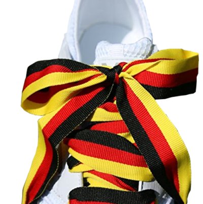Schnürsenkel "FAN" Deutschland Fanartikel schwarz-rot-gold