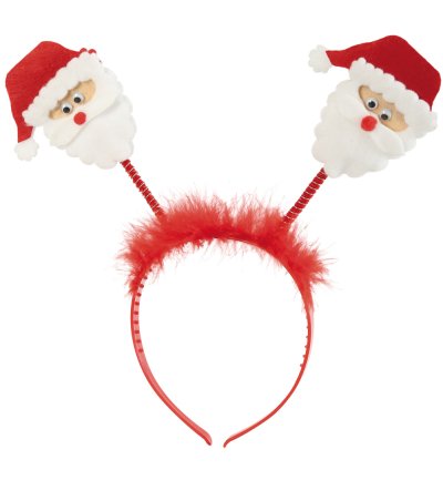 Nikolaus Haarreif Weihnachtshaarreif Wackelnder Weihnachtsmann Accessoire Weihnachten Advent