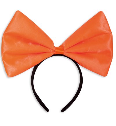 Haarreife große Schleife pink grün gelb orange