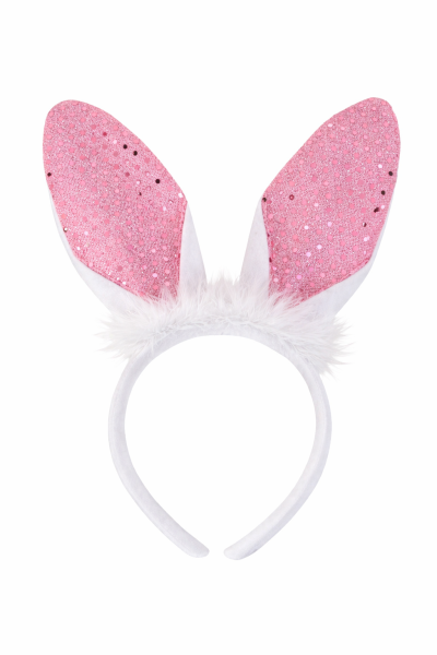 Haarreif Bunny, Hasenohren, Häschen Fasching, Karneval, Osterhase