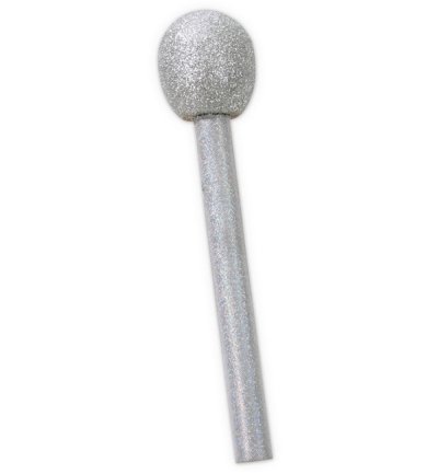 Mikrofon ca. 25 cm, Partyaccessoire, Karneval