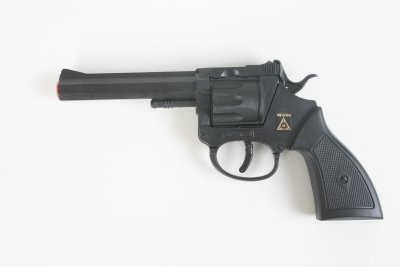 Spielzeug Revolver Rocky Cowboy Polizist
