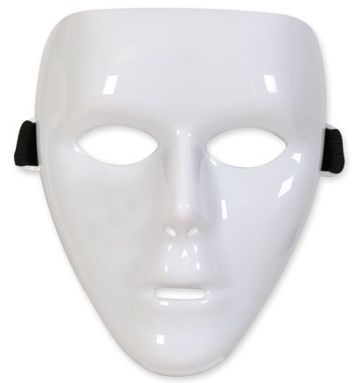 Maske Uni Phantom Einheitsgröße DIY für Theater Halloween Tanzauftritte u.v.m. Anonymus Theatermaske Maskerade für Erwachsene