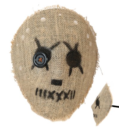 Halloween Horror Maske Vogelscheuche Zombie Gruselmaske Dämon Voodoo Verkleiden Cosplay Requisite