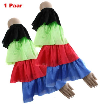 Sambaärmel für Kinder Stulpen Tanz-Accessoire Samba-Kostüm