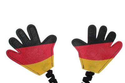 Wabbles "FAN" Hände Deutschland Haarreif mit Wackeleffekt