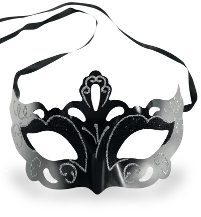 Glitzer Domino Maske Loup Domino Maskenball Glitter