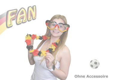 Fan Set Deutschland - 3 Teile, Fußball, EM, WM