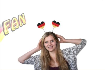 Germany Fan Set 3 Teile, EM, WM