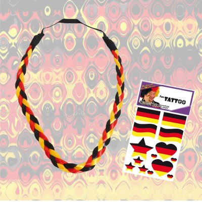 Haarband Fan !!!JETZT NUR FÜR Kurze Zeit!!! mit Gratis Tattoos Accessoire Deutschland…