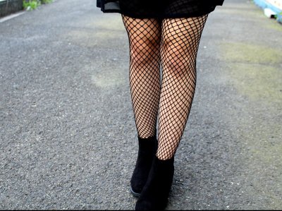 Netzstrumpfhose Accessoire black