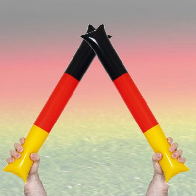 Fan Set, 5-tlg. Deutschland, EM, WM, Fußballparty, Germany, Fanartikel