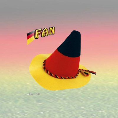 Fan Set, 3-tlg. Deutschland, EM, WM, Fußballparty, Germany, Fanartikel