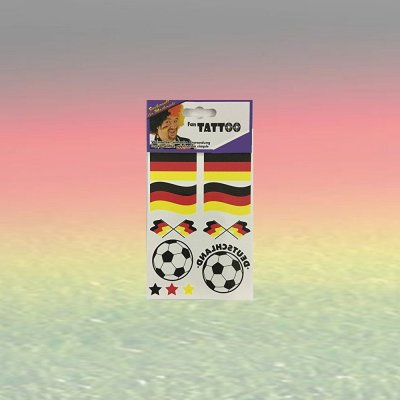 Fan Set, 3-tlg. Deutschland, EM, WM, Fußballparty, Germany, Fanartikel