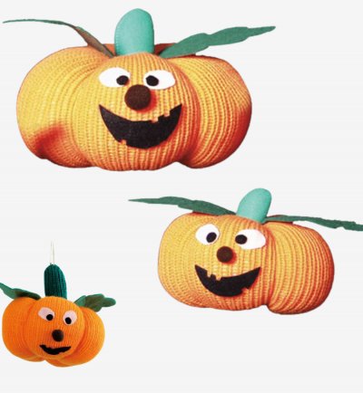 Halloween Dekoration Kürbis Strick Herbstdekoration Pumpkin versch. Ausführungen