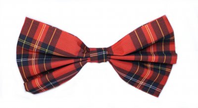 Schleife Mc Check, Karneval, Mottoparty, Accessoire, Fasching