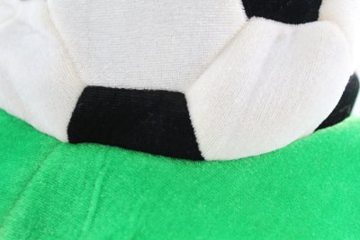 Fußballhut "FAN" mit Rasen Deutschland Ball Wiese