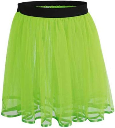 80er-Jahre-Kostüm-Zubehör-Set 6 tlg. Neon Rock Handschuhe, Ohrringe Haarreif Schleife Retro Style Bad Taste Accessoire