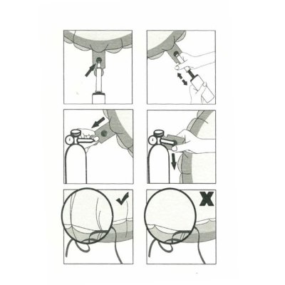 Folienballon Stern Happy New Year Party Geschenk Silvester Aufschrift Dekoration Neujahr