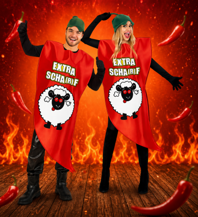 Kostüm "Chili" für Erwachsene Ganzkörperkostüm Karneval Mottoparty