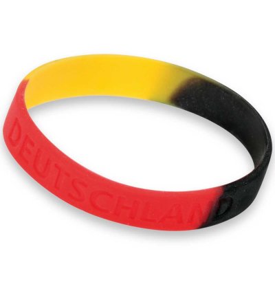 Deutschland Fan Armband in Schwarz-Rot-Gold für Fußballfans