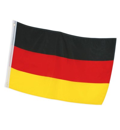Deutschland Flagge 90x150 cm in Schwarz-Rot-Gold für Fußball Fans