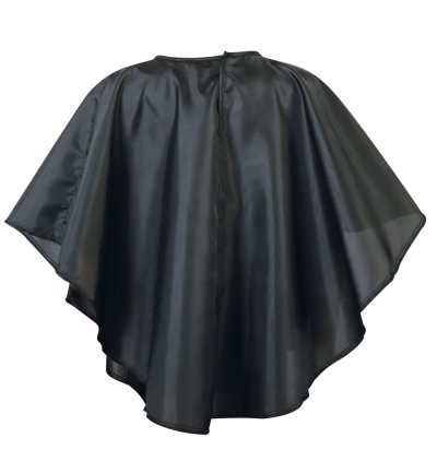Schwarzes Fledermaus-Cape für Kinder in Rückansicht