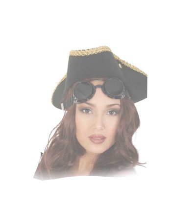 Set, Schweisserbrille & Piratenhut, ideal für Ihre nächste Mottoparty, Karneval oder Fasching
