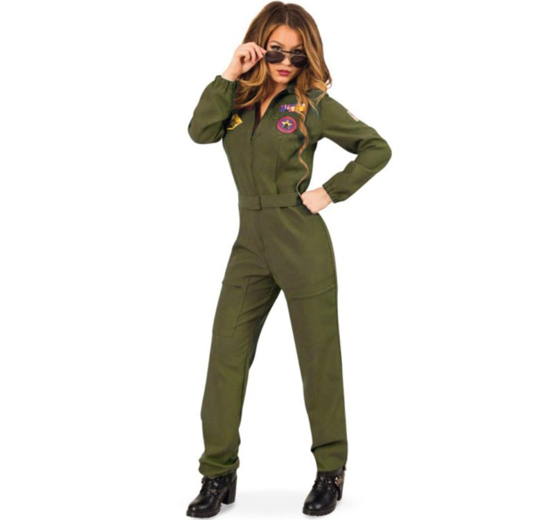 Kampfpilotin Overall