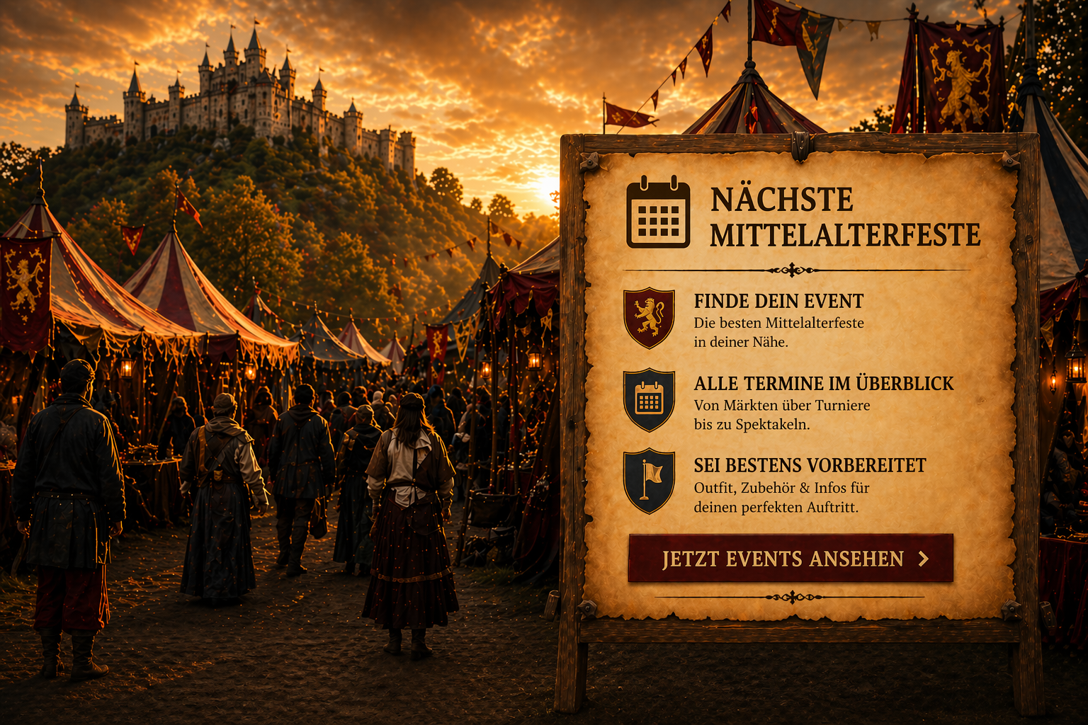 Mittelalterfeste 2026