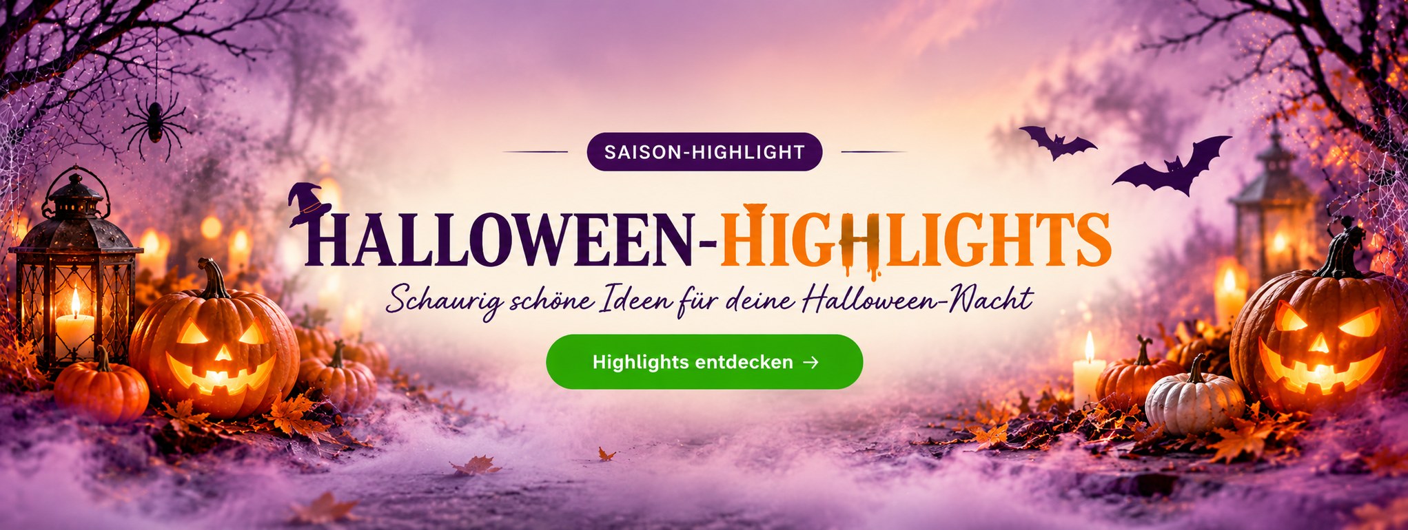 Halloween-Highlights 2026 – schaurig schöne Ideen für deine Halloween-Nacht