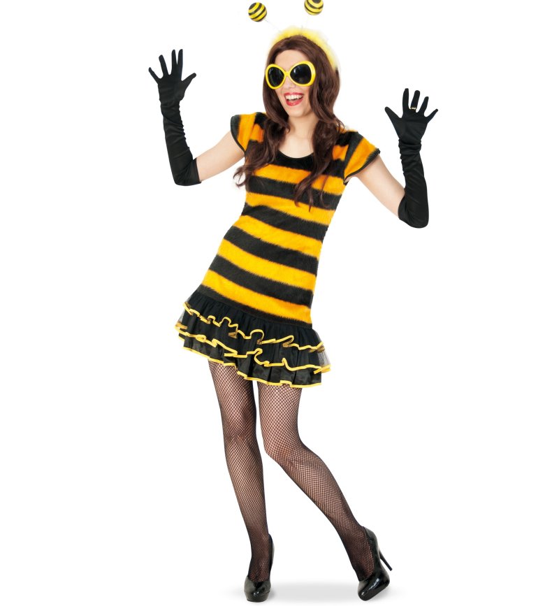 Bienen-Brille, gelb, Sonnenbrille