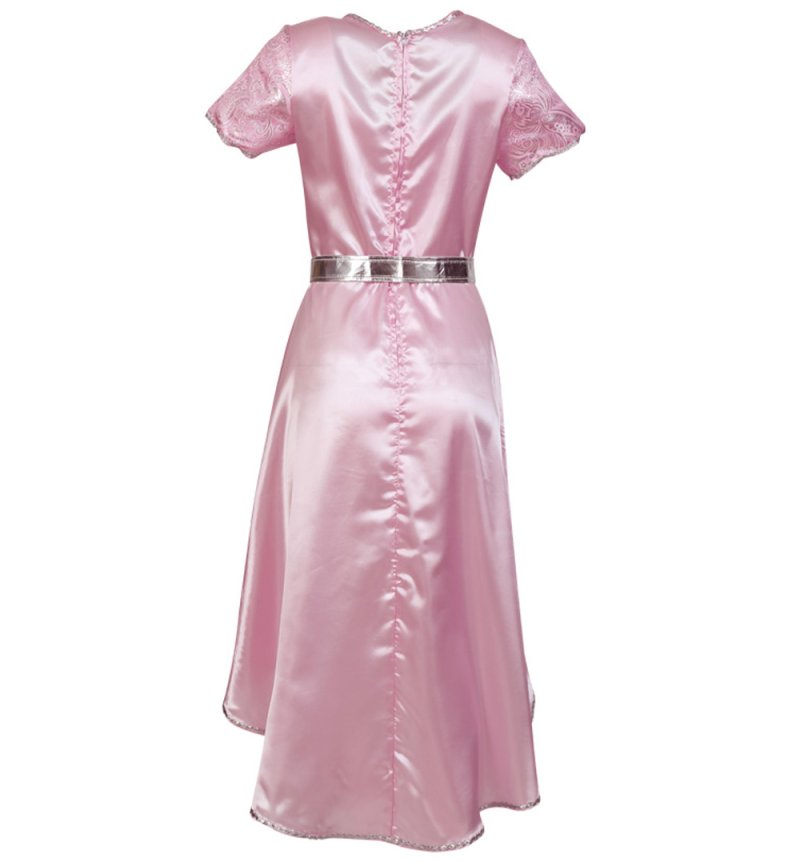 Damenkostüm Prinzessin, Königstocher, Kleid mit Gürtel, rosa