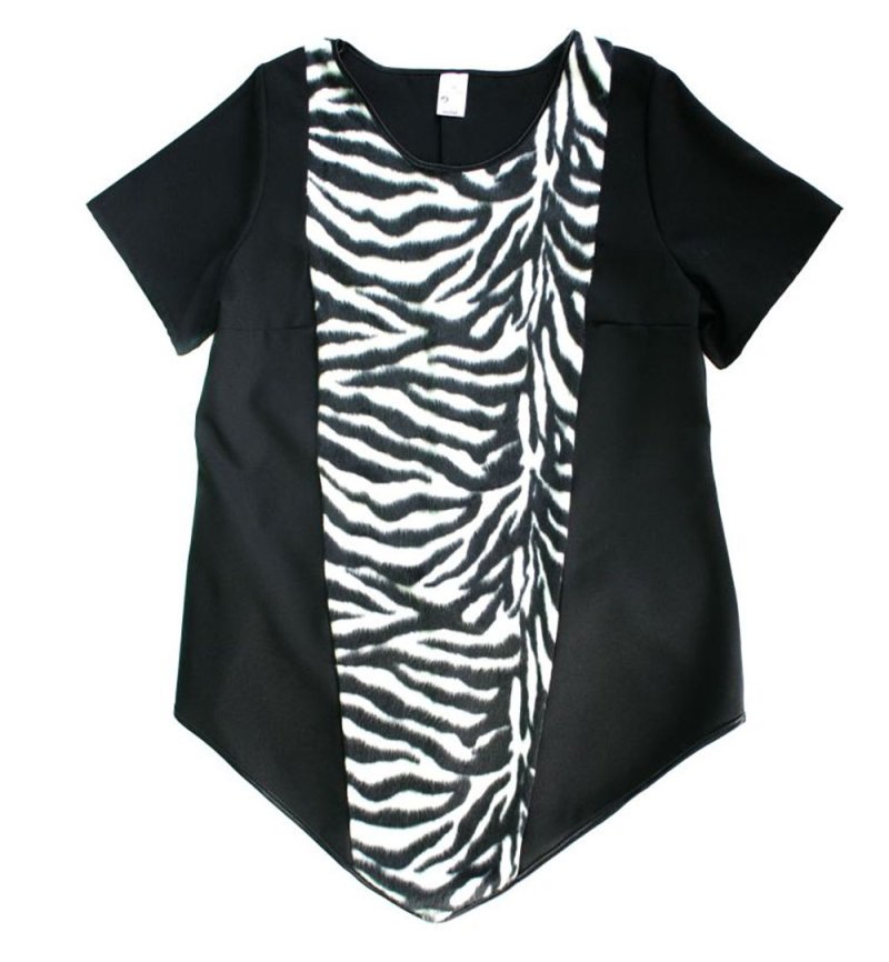 Damenkostüm " Longshirt Zebra ", starke Outfits, ideal für Karneval, Fasching oder einer Mottoparty