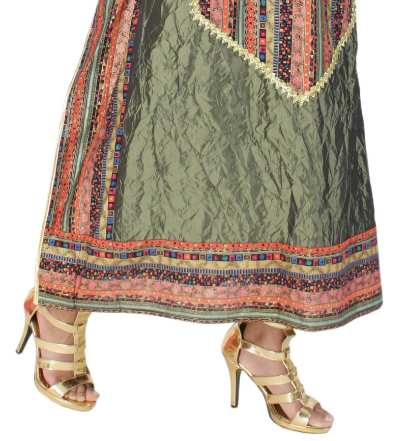 Kostüm Kaftan in grün Unisex