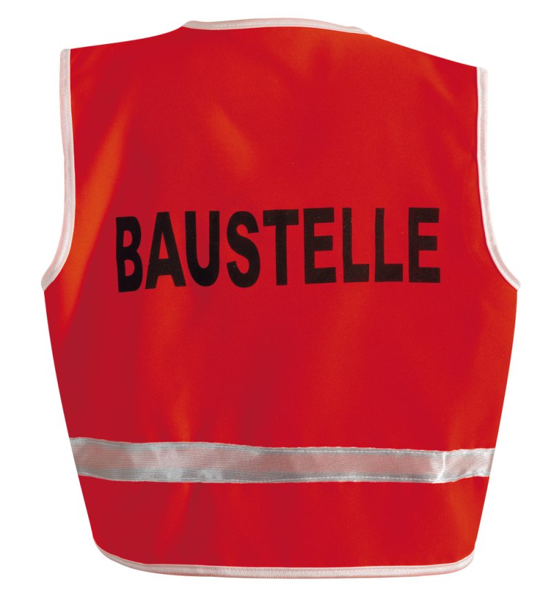Spiel-Weste für Kinder Bauarbeiter Baustelle Rollenspiel