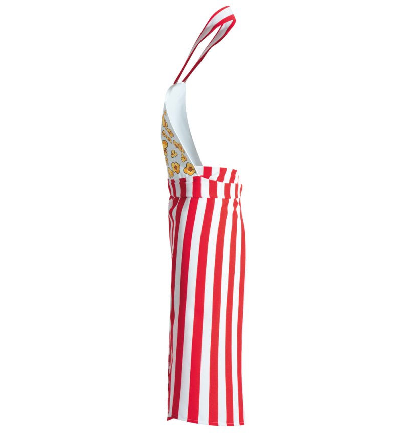Partyschürze Popcorn Küchenschürze Einheitsgröße Mottoparty universal einsetzbar