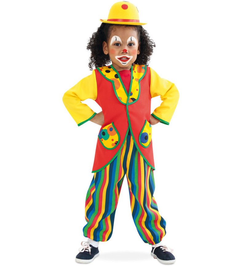 Clownie Kinderkostüm Clown