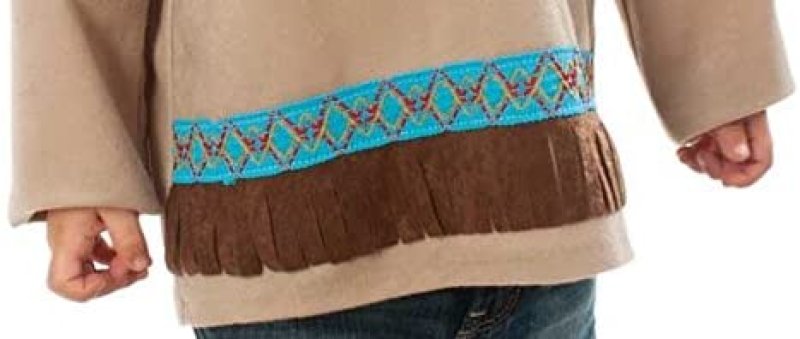 Kinderkostüm "Indianer Kleiner Bär" Ureinwohner Eingeborene Amerika Wilder Westen Karneval Fasching Kindergarten